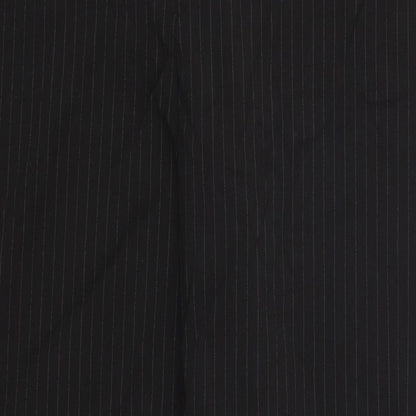 George Womens Black Striped  Trousers  Size 18 L30 in