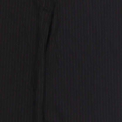 George Womens Black Striped  Trousers  Size 18 L30 in
