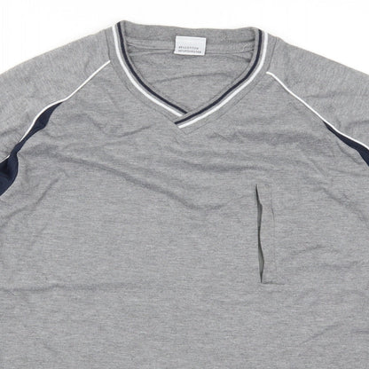 MMM Mens Grey   Pullover Sweatshirt Size L