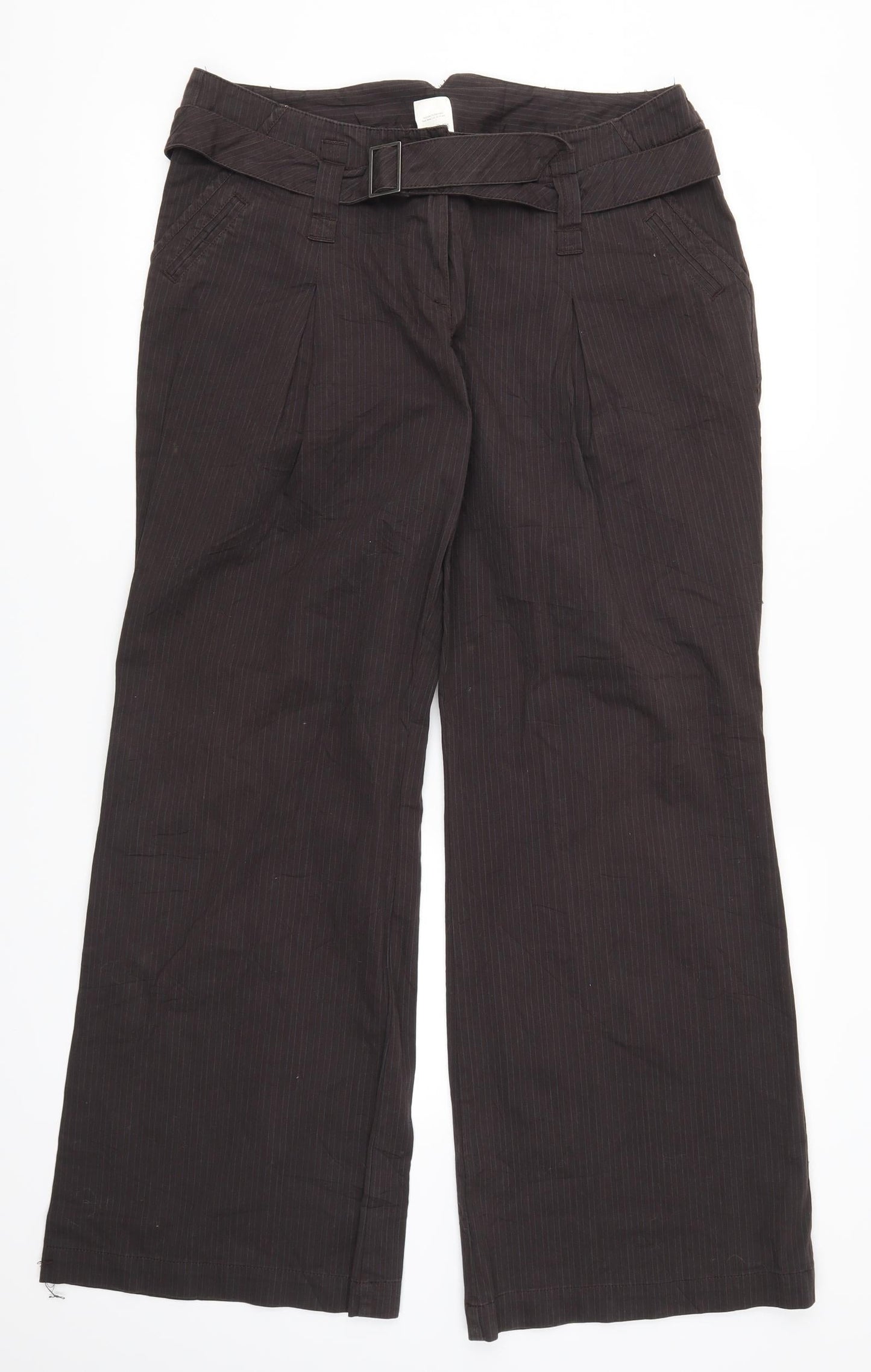 Womens UK Size 14 NEXT Regular Fit  Brown Trousers