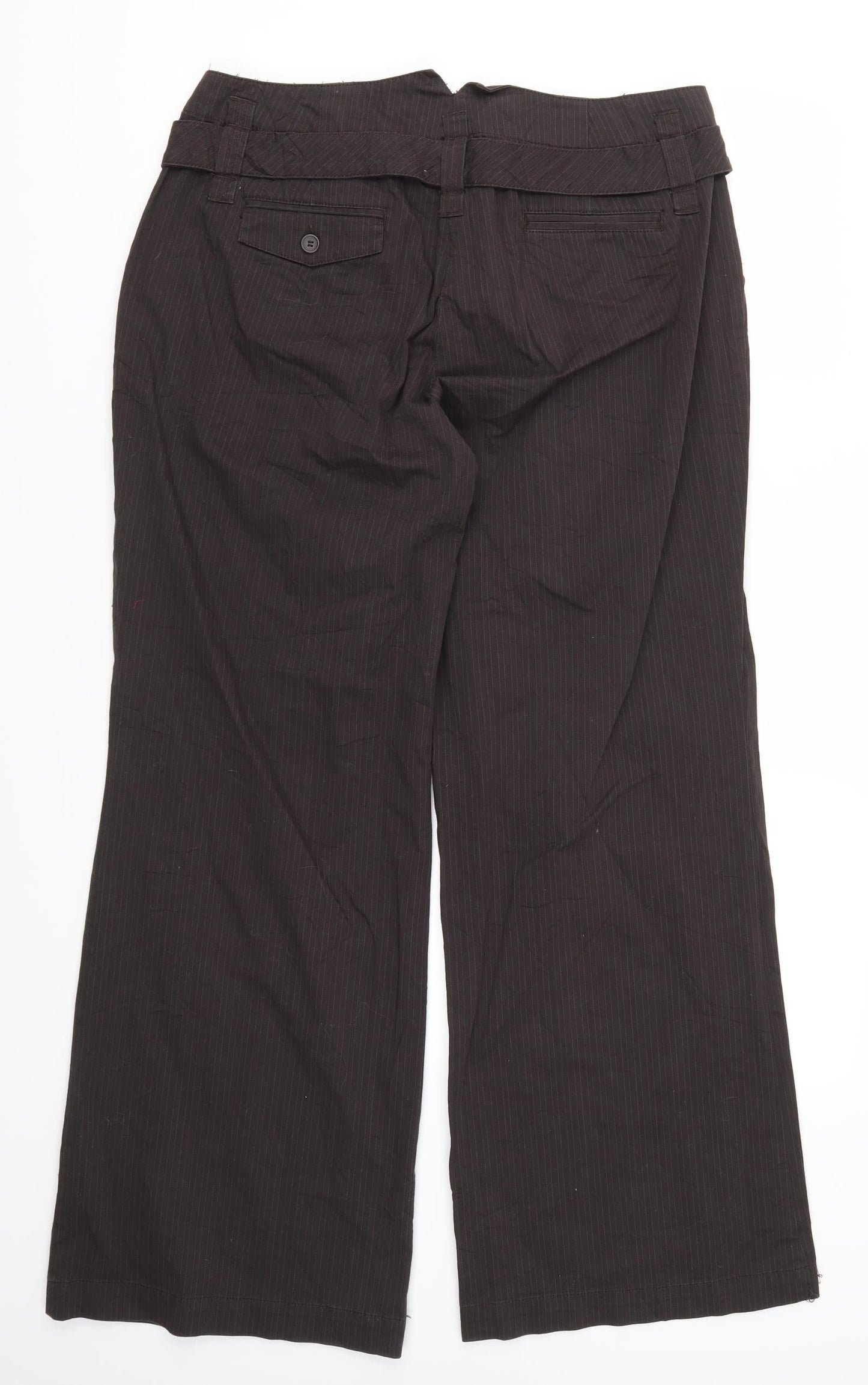 Womens UK Size 14 NEXT Regular Fit  Brown Trousers
