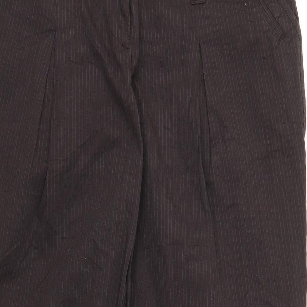 Womens UK Size 14 NEXT Regular Fit  Brown Trousers