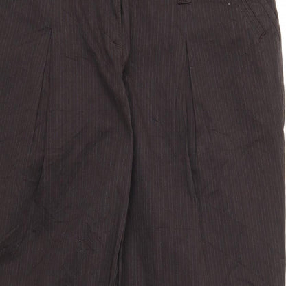 Womens UK Size 14 NEXT Regular Fit  Brown Trousers