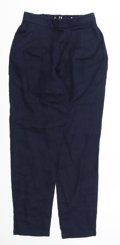 Womens UK Size 28 in Preworn Regular Fit  Blue Trousers