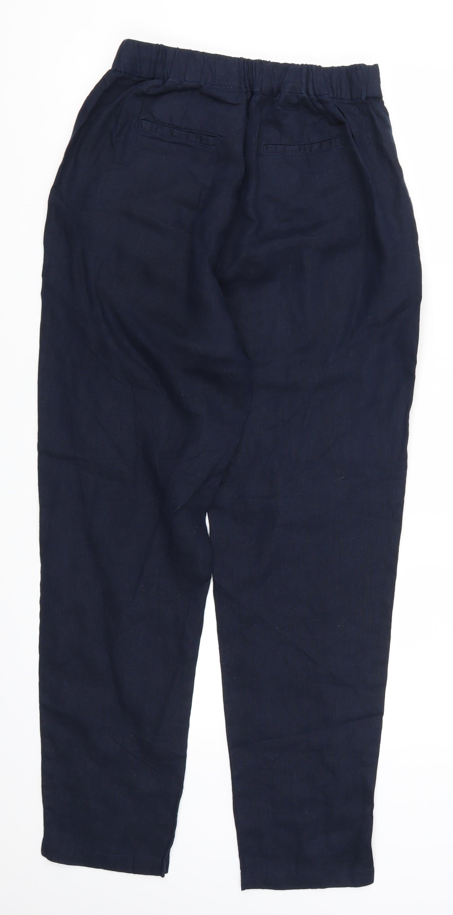 Womens UK Size 28 in Preworn Regular Fit  Blue Trousers