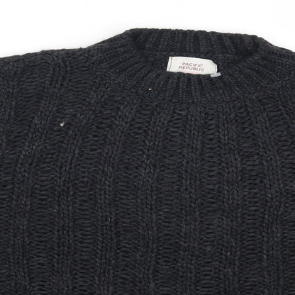 Pacific Republic Womens Grey   Pullover Jumper Size XS