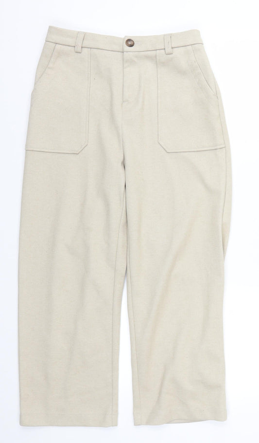 Preworn Mens Beige   Cropped Trousers Size 29 in L22 in