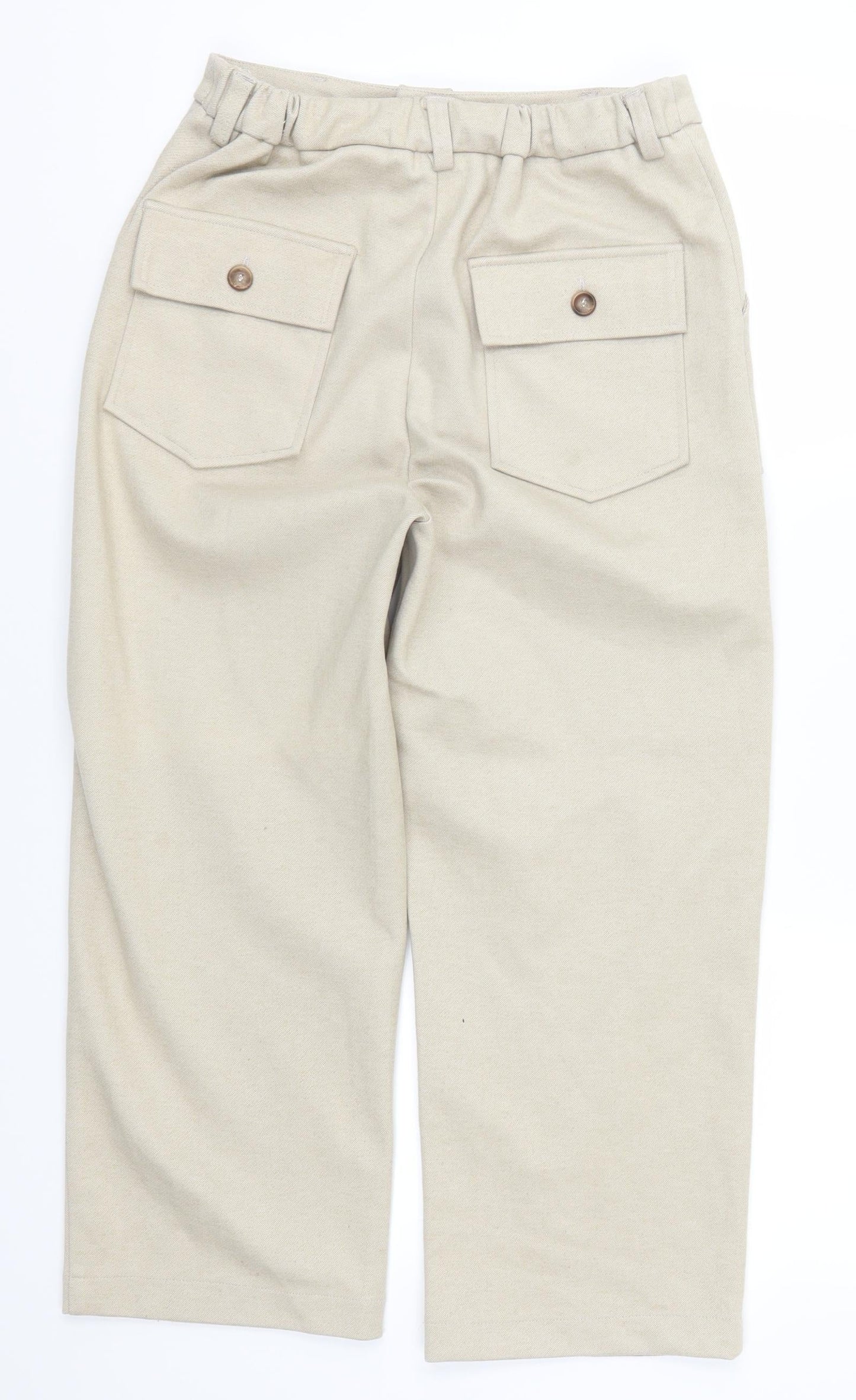 Preworn Mens Beige   Cropped Trousers Size 29 in L22 in