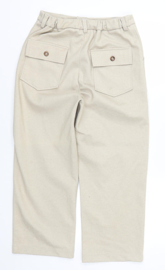 Preworn Mens Beige   Cropped Trousers Size 29 in L22 in