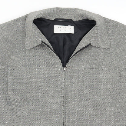 Precis Womens Grey   Jacket  Size 8