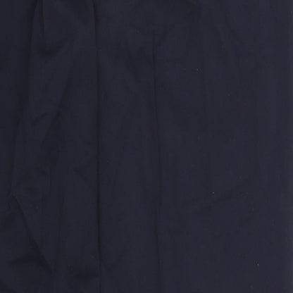 Womens UK Size 12 Marks and Spencer Regular Fit  Blue Trousers