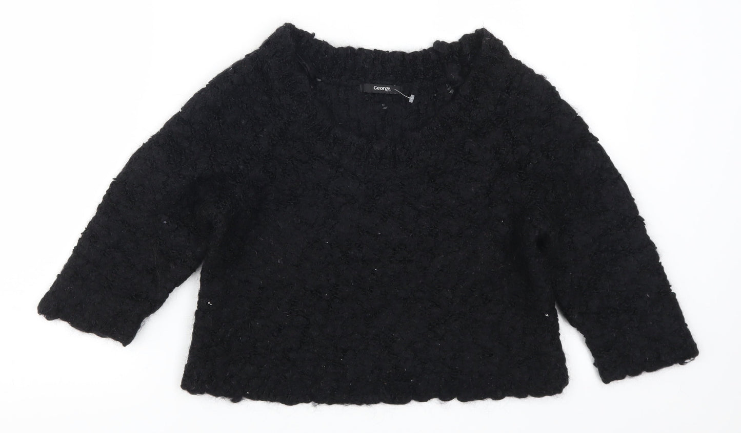 George Womens Black   Pullover Jumper Size 14