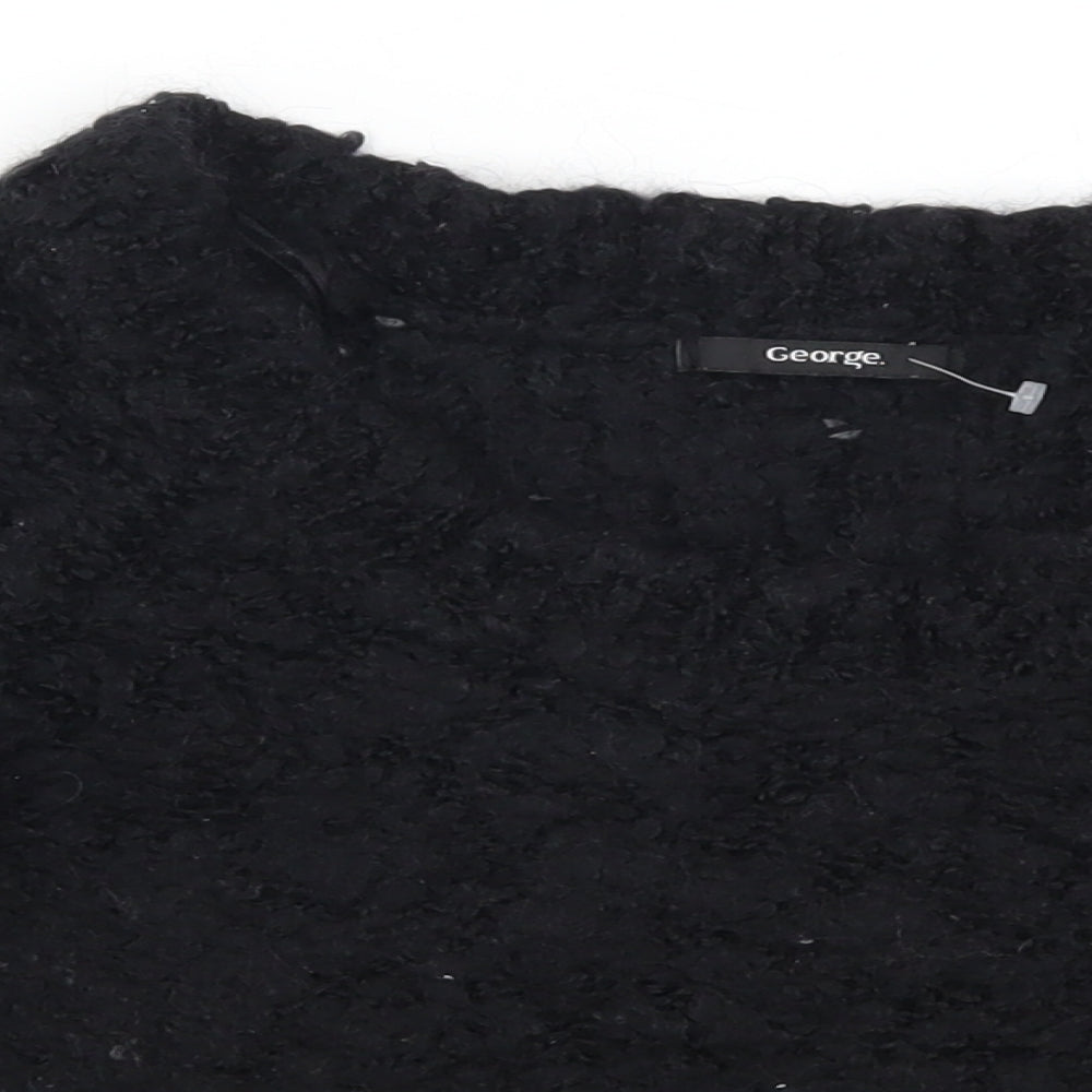 George Womens Black   Pullover Jumper Size 14