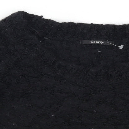George Womens Black   Pullover Jumper Size 14