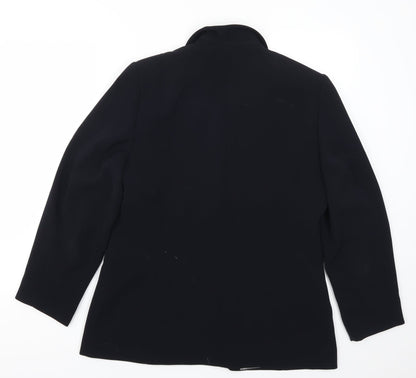 Gold Womens Blue   Jacket Suit Jacket Size 14