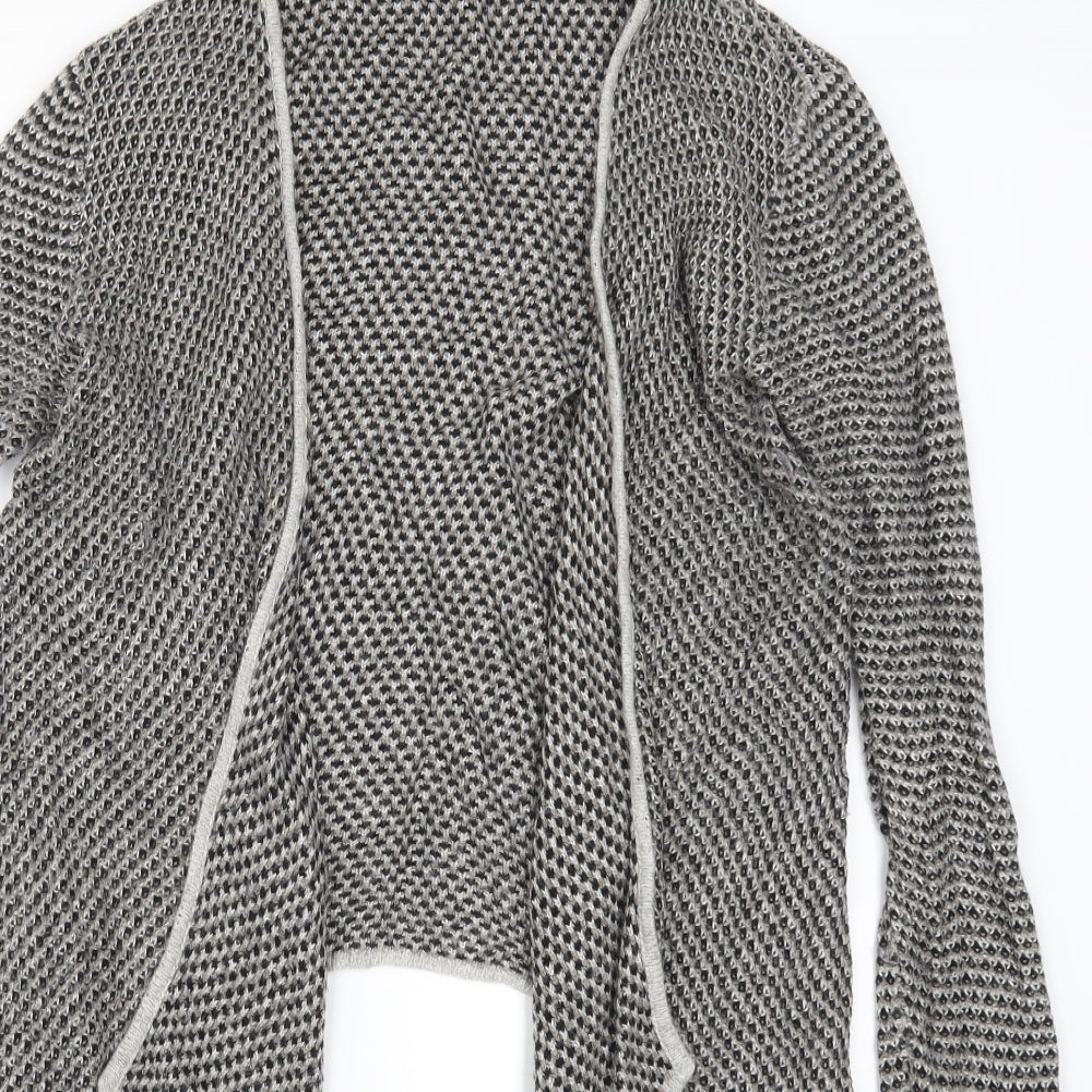 M&Co Womens Grey   Cardigan Jumper Size 10