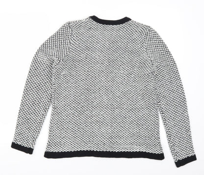 Bonmarché Womens Grey   Cardigan Jumper Size S