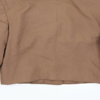 Preworn Womens Brown   Jacket  Size 10