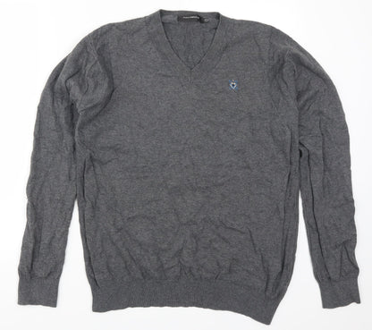 Full Circle Mens Grey   Pullover Jumper Size L