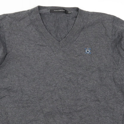 Full Circle Mens Grey   Pullover Jumper Size L