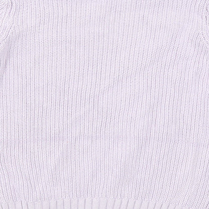 Marks & Spencer Womens Purple   Pullover Jumper Size S