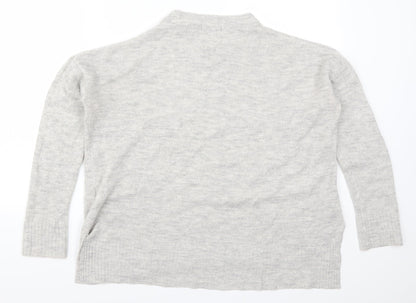 New Look Womens Grey   Pullover Jumper Size S