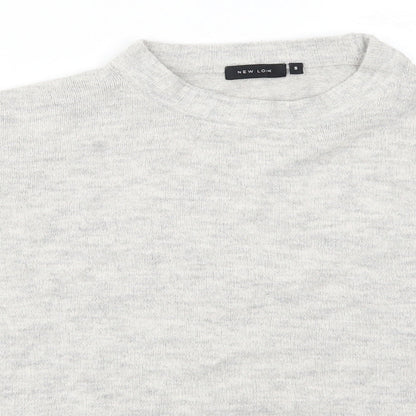 New Look Womens Grey   Pullover Jumper Size S