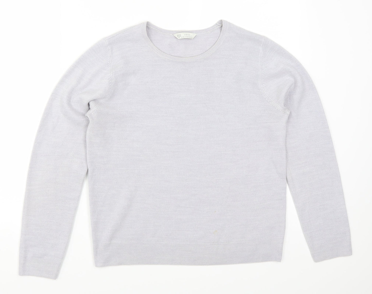 BHS Womens Grey   Pullover Jumper Size 12