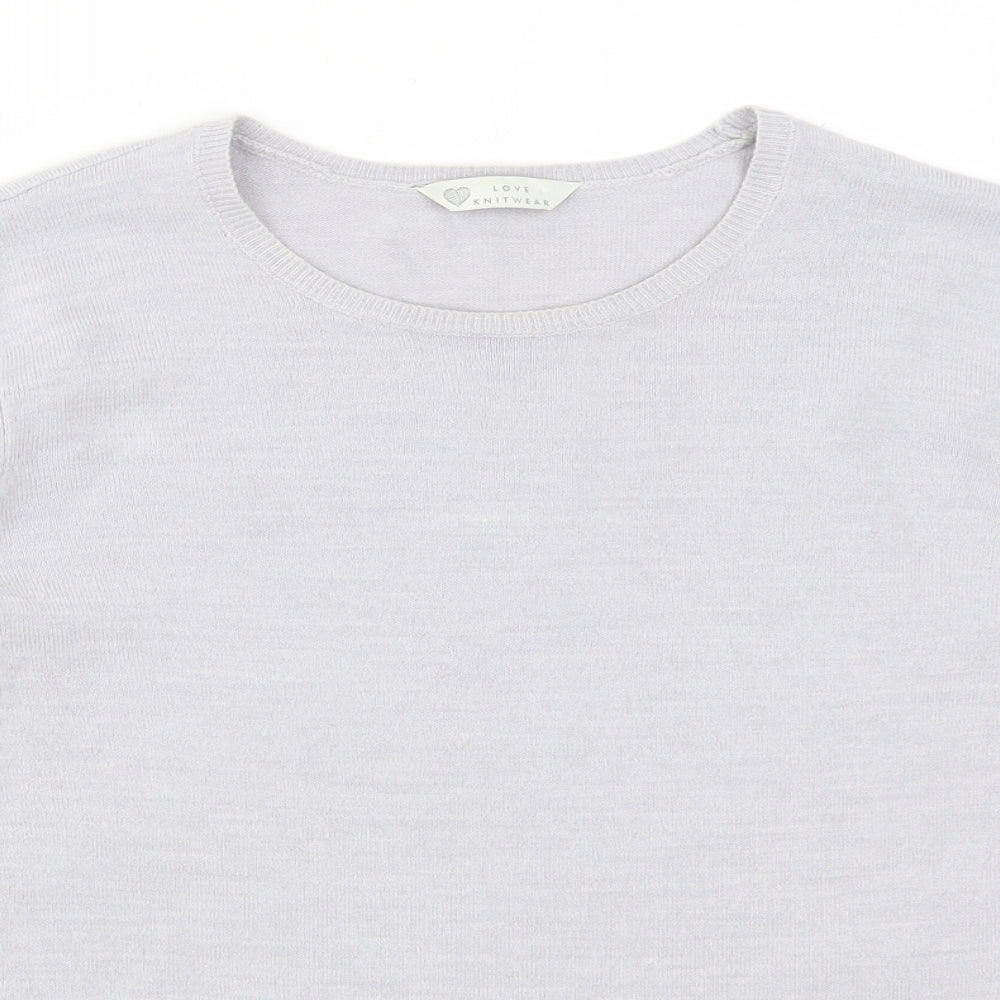 BHS Womens Grey   Pullover Jumper Size 12
