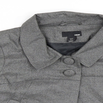 Womens UK Size 38 H&M Grey Jacket