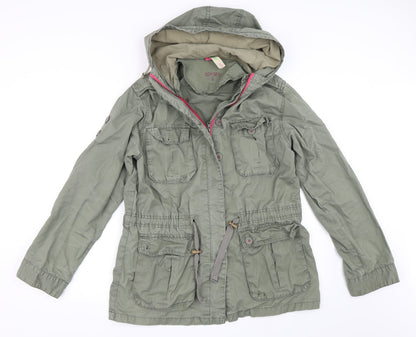 Primark Womens Green   Jacket Coat Size 12