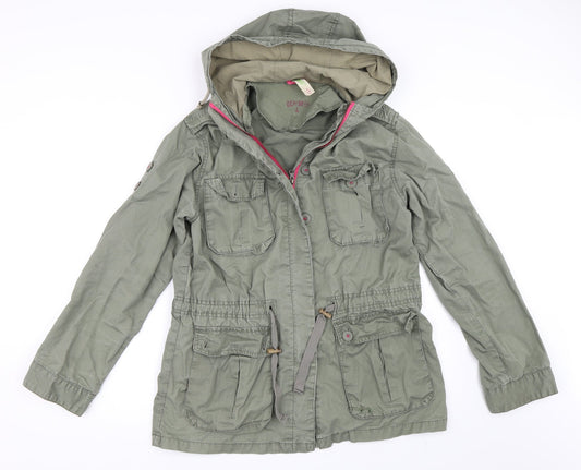 Primark Womens Green   Jacket Coat Size 12