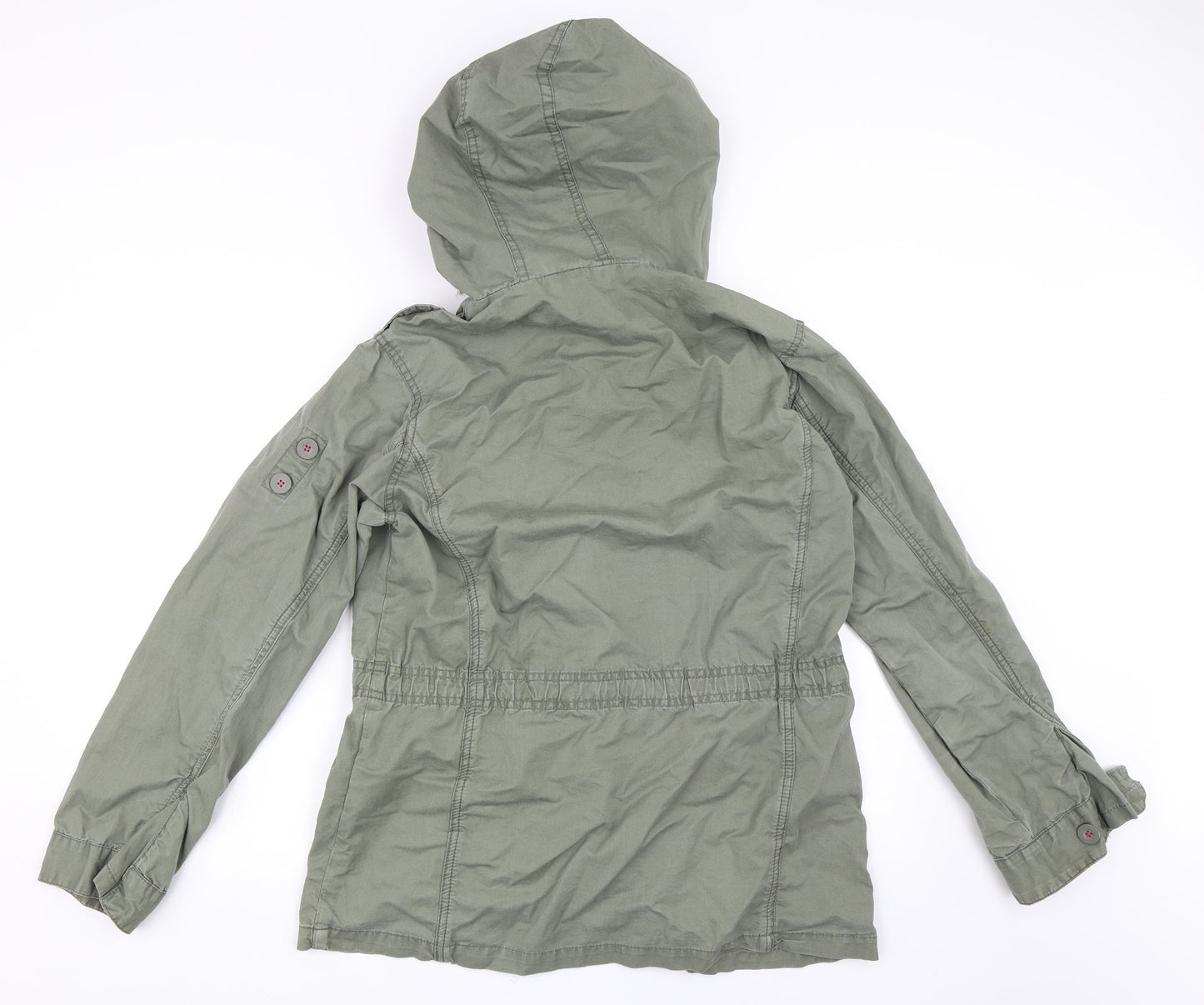 Primark Womens Green   Jacket Coat Size 12