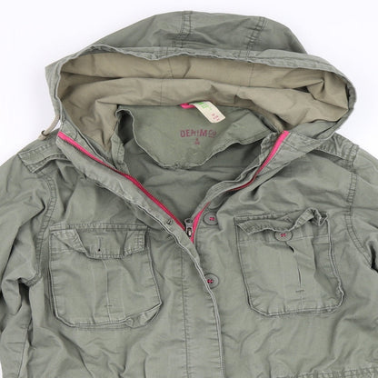 Primark Womens Green   Jacket Coat Size 12