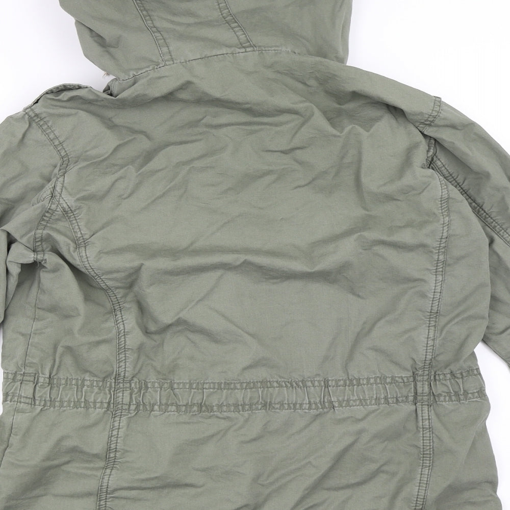 Primark Womens Green   Jacket Coat Size 12