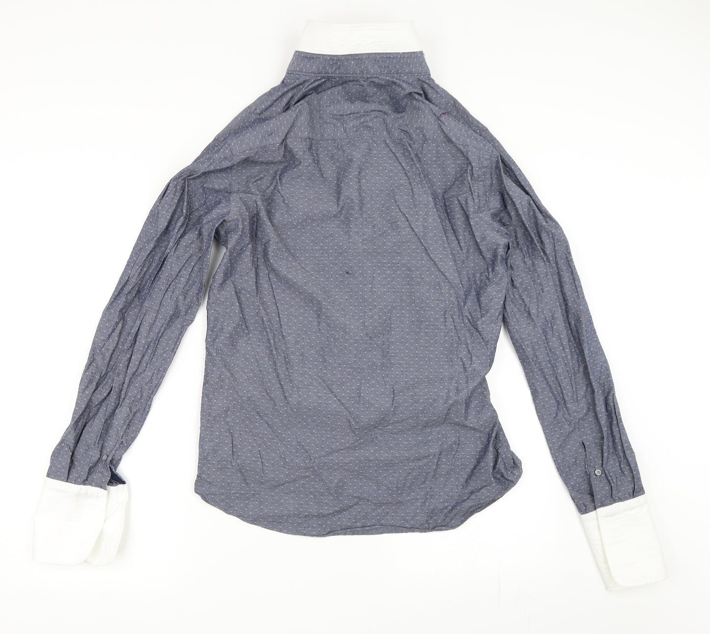 River Island Mens Blue    Button-Up Size 16.5