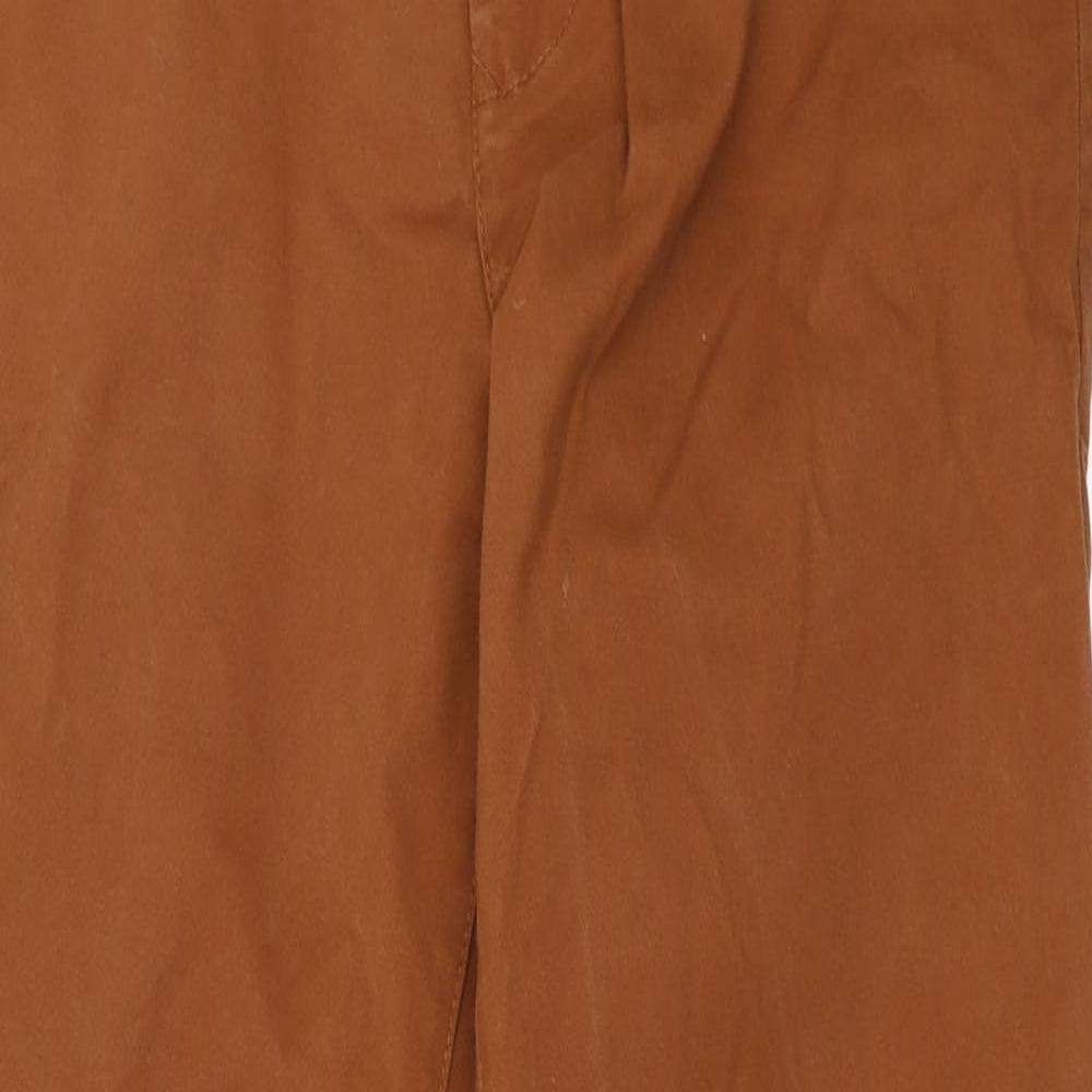 Womens UK Size 30 in NEXT Slim Fit Chino Brown Trousers