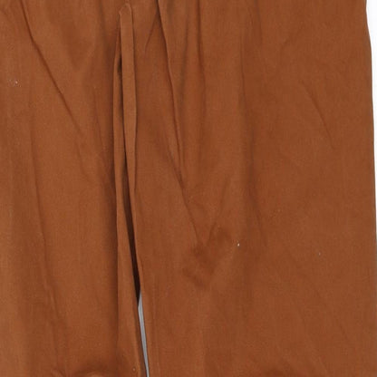 Womens UK Size 30 in NEXT Slim Fit Chino Brown Trousers