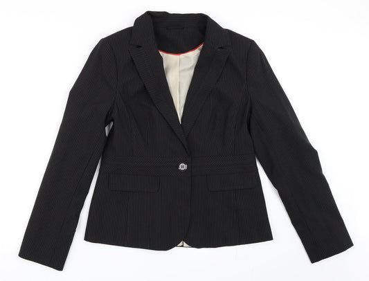 New Look Womens Black   Jacket Blazer Size 14