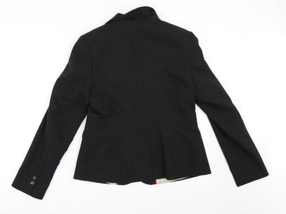 New Look Womens Black   Jacket Blazer Size 14