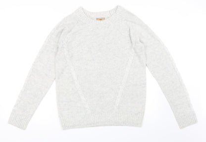 Aphorism Womens Grey   Pullover Jumper Size 14