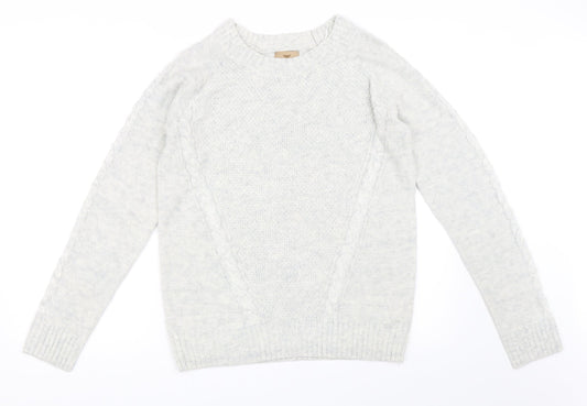 Aphorism Womens Grey   Pullover Jumper Size 14