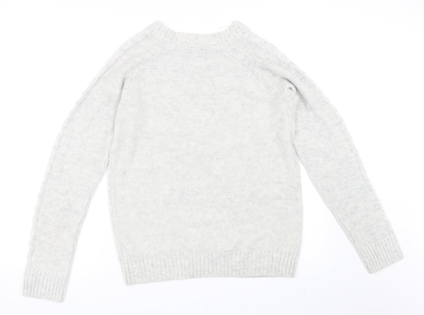 Aphorism Womens Grey   Pullover Jumper Size 14