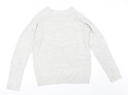 Aphorism Womens Grey   Pullover Jumper Size 14