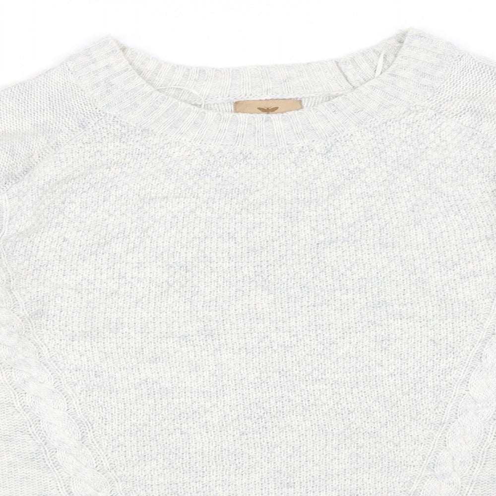 Aphorism Womens Grey   Pullover Jumper Size 14