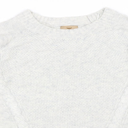Aphorism Womens Grey   Pullover Jumper Size 14