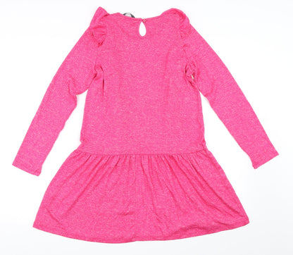 Expressions Womens Pink   Tunic Jumper Size 12