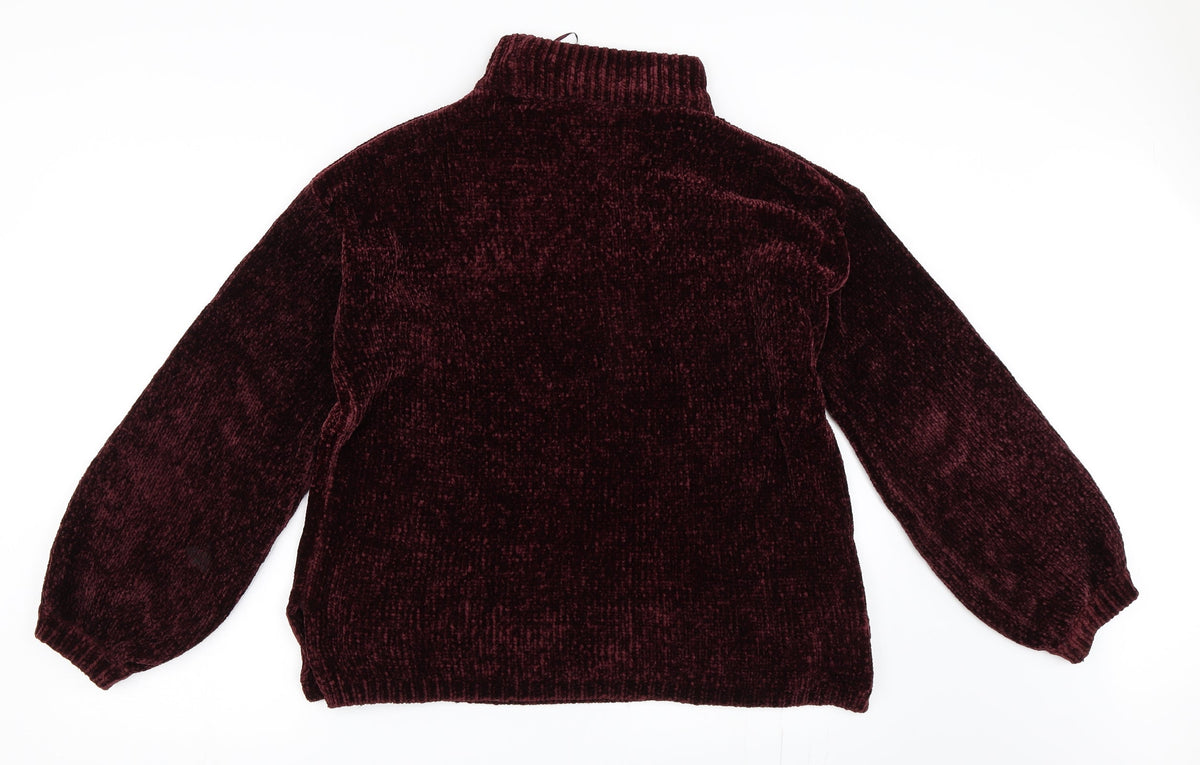 F&F Womens Purple   Pullover Jumper Size 12