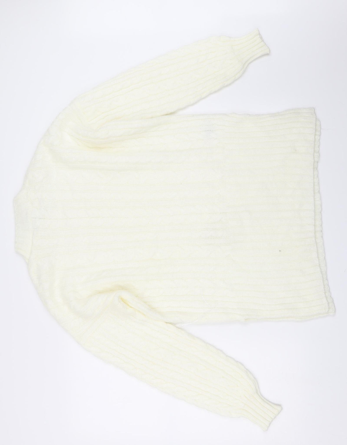 Next Womens Ivory   Tunic Jumper Size M
