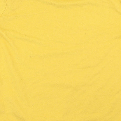 New Look Womens Yellow   Pullover Jumper Size 10